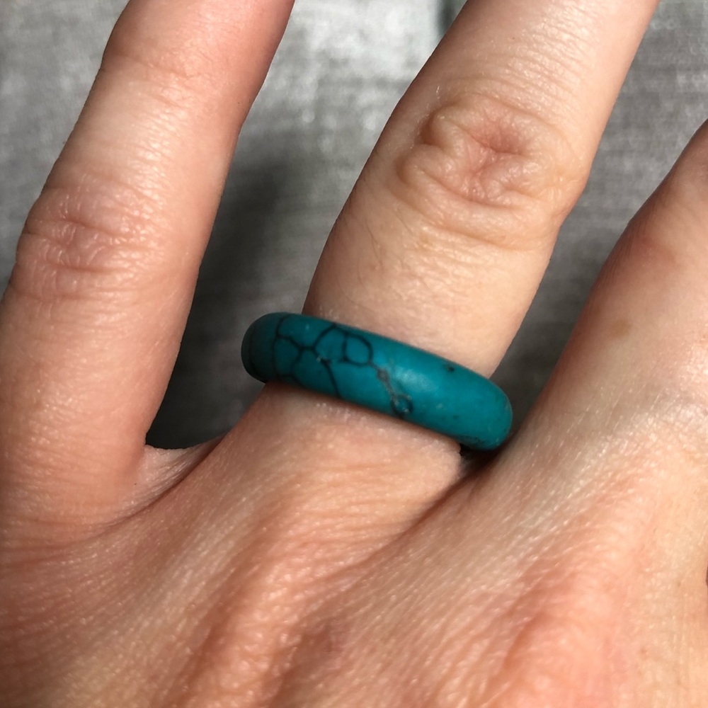 ❌SOLD❌ Vintage 1980’s Turquoise Ring Size 6